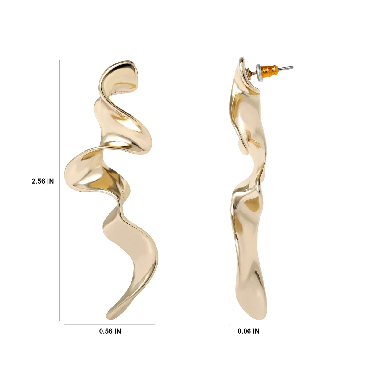 Muse twist earrings