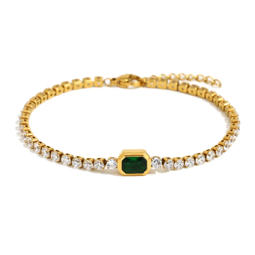 Zircon Tennis Bracelet