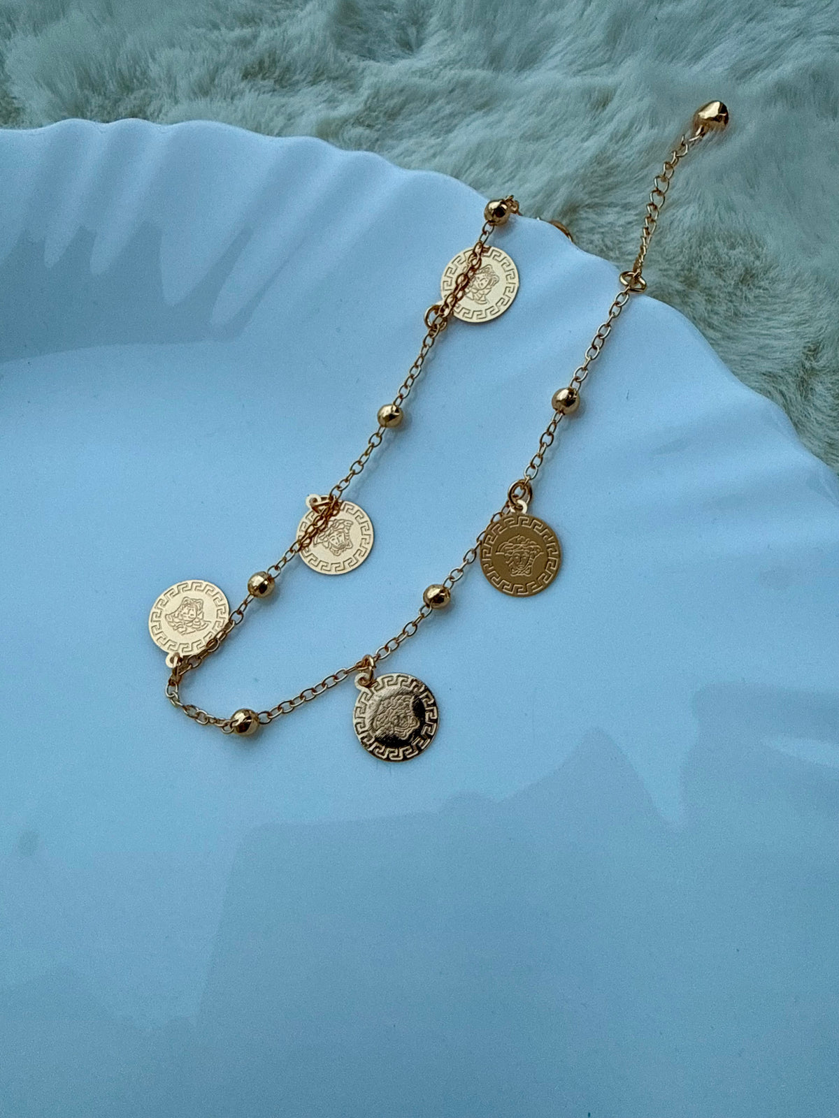 Solara Coin Anklet