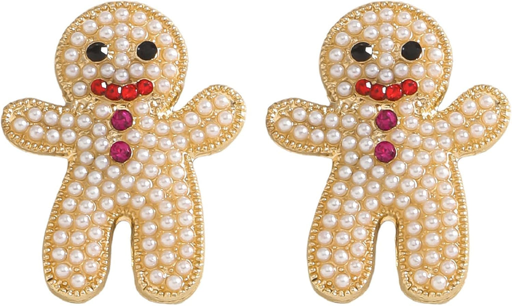 Gingerbread Charm Earrings