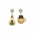 Purrfect Cup Earrings