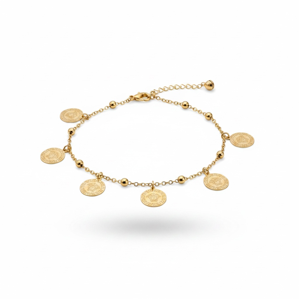 Solara Coin Anklet