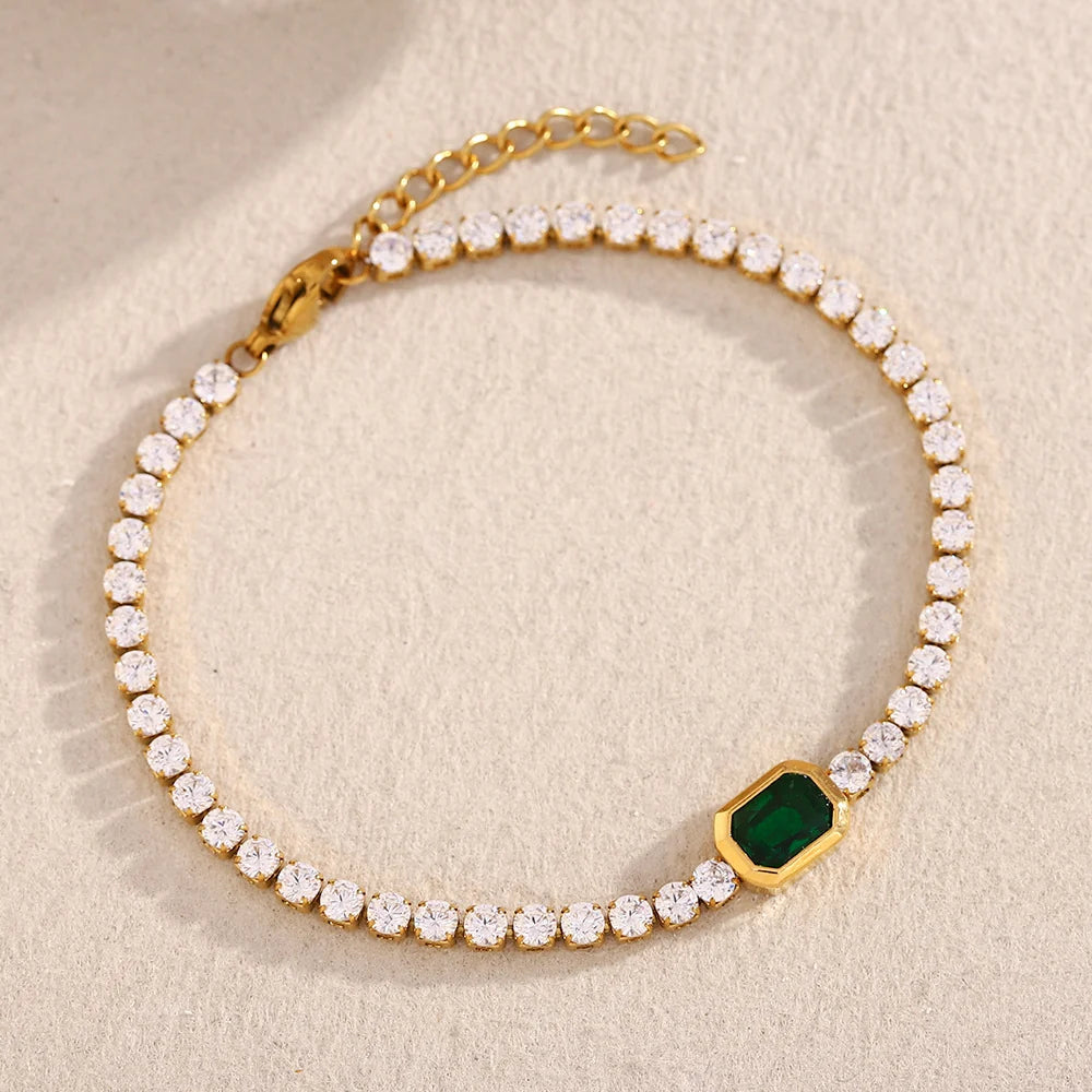 Zircon Tennis Bracelet