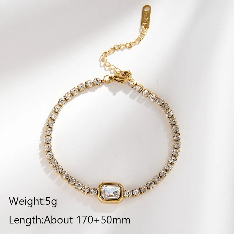 Zircon Tennis Bracelet