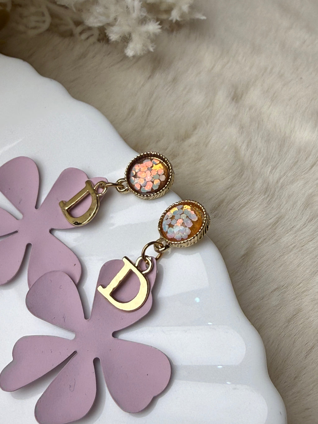 Lilac Bloom Earrings ✨