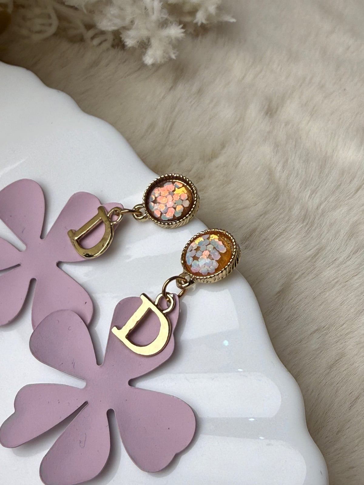 Lilac Bloom Earrings ✨