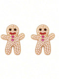 Gingerbread Charm Earrings