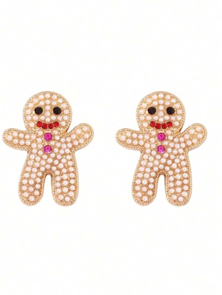 Gingerbread Charm Earrings