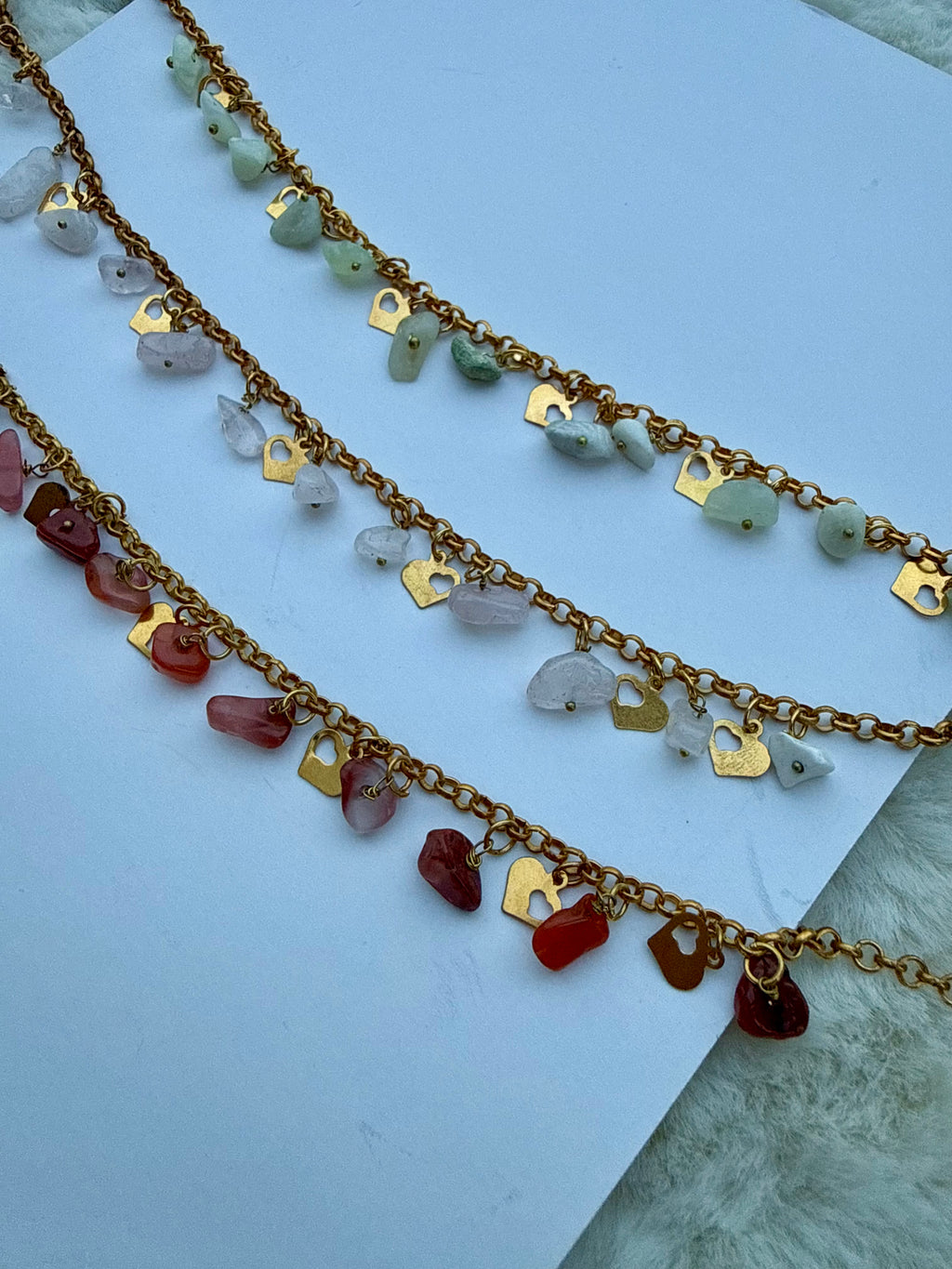 Lunara Stone Anklet