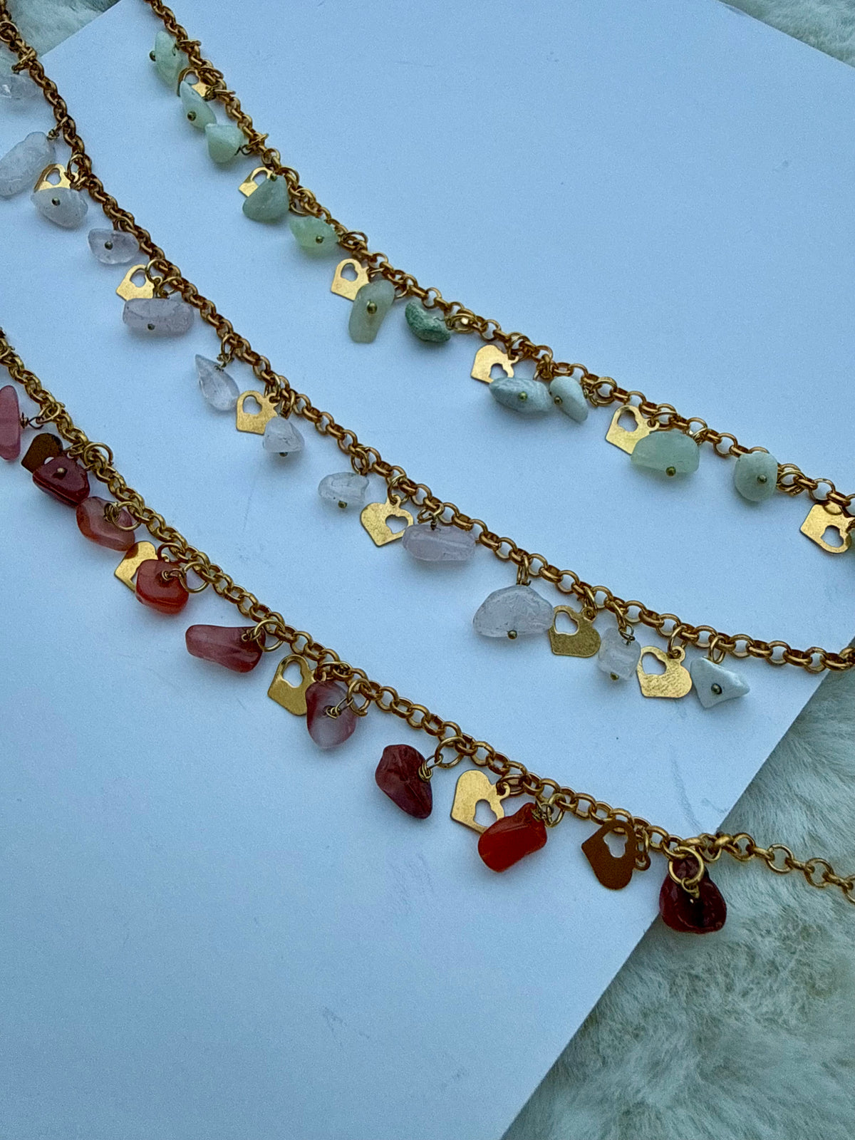 Lunara Stone Anklet