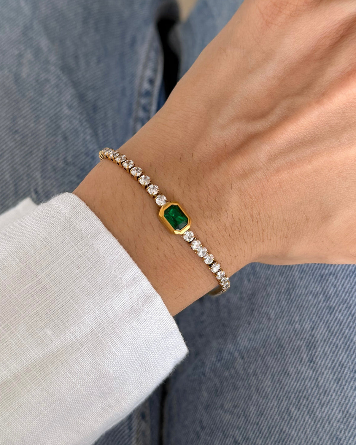 Zircon Tennis Bracelet