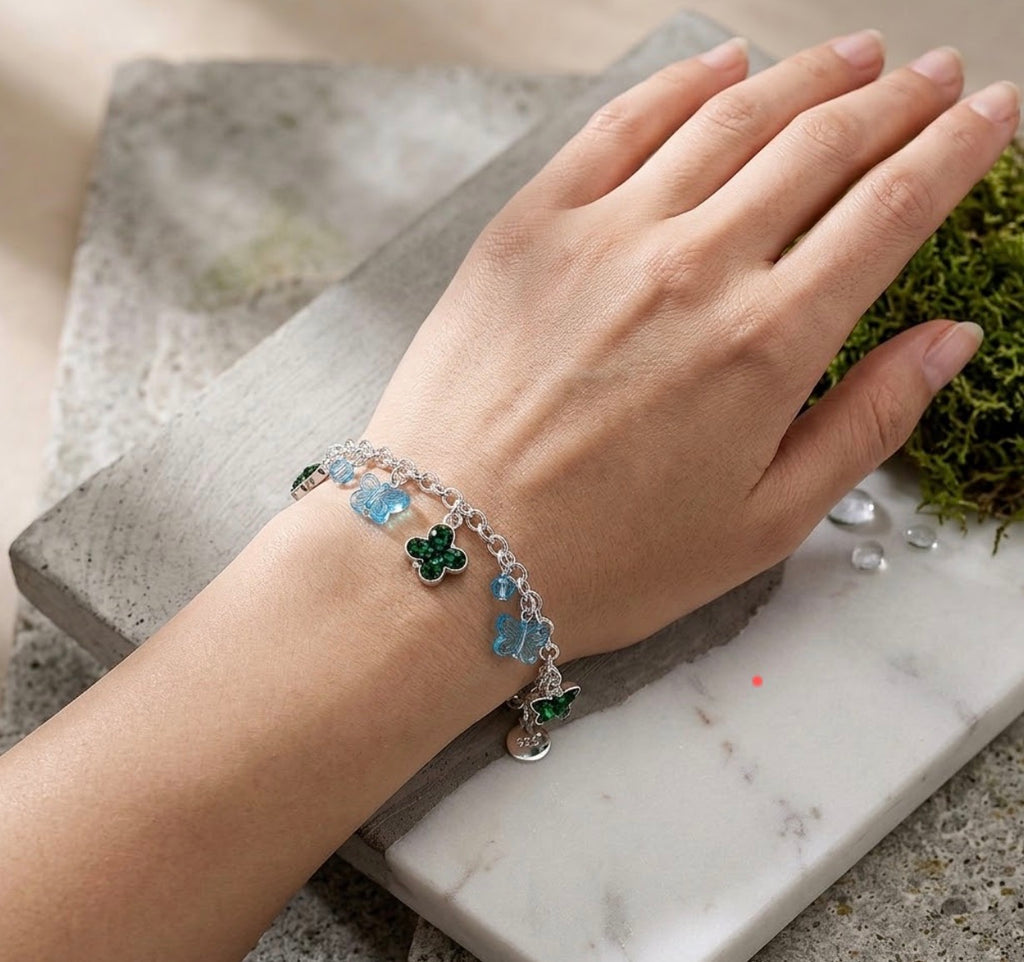 Butterfly Charm Bracelet