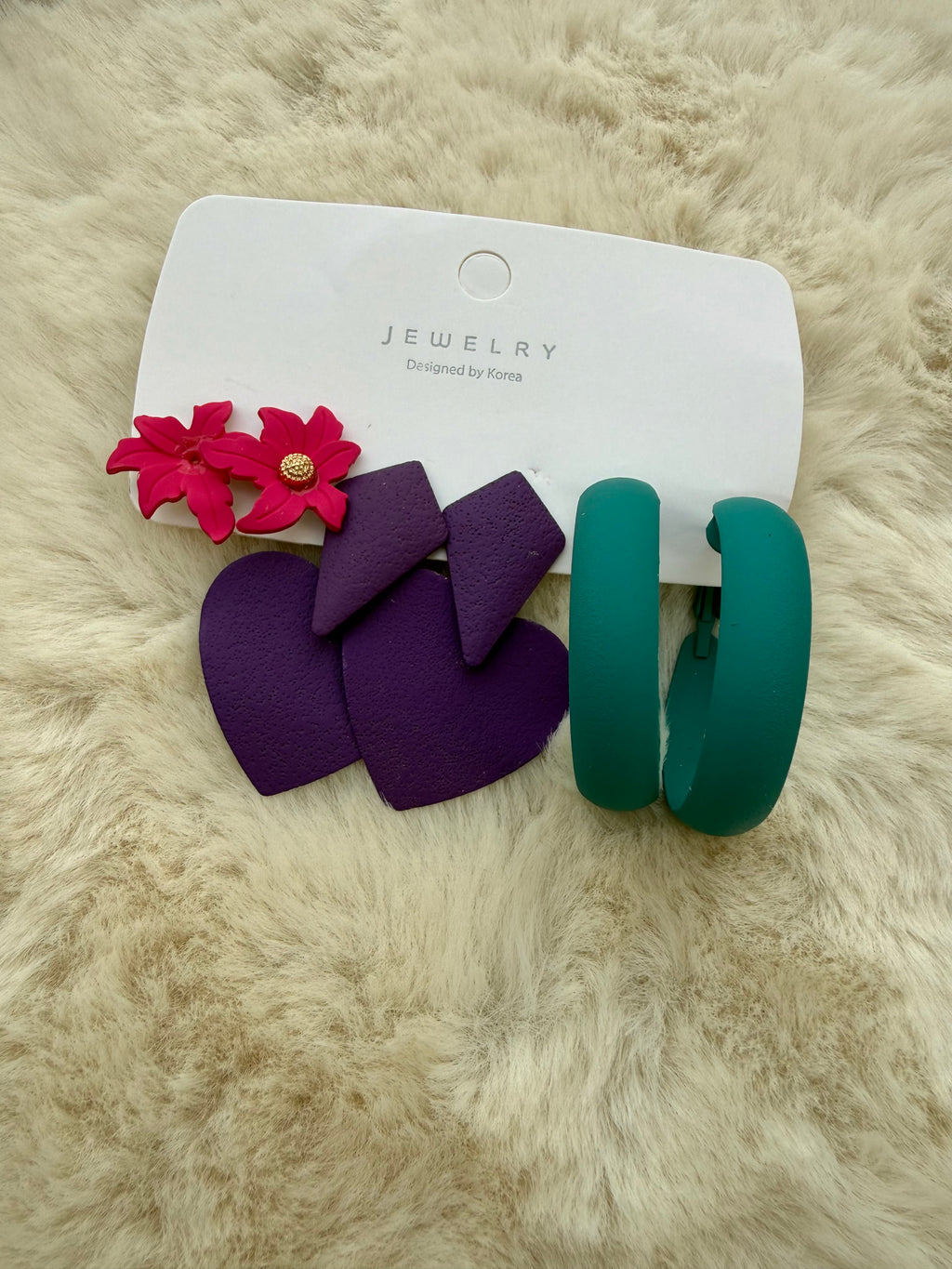 Color Pop Trio Earrings