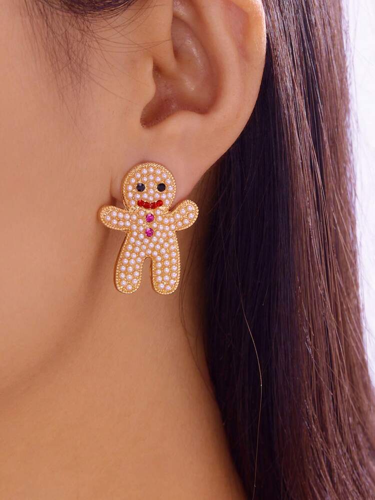 Gingerbread Charm Earrings