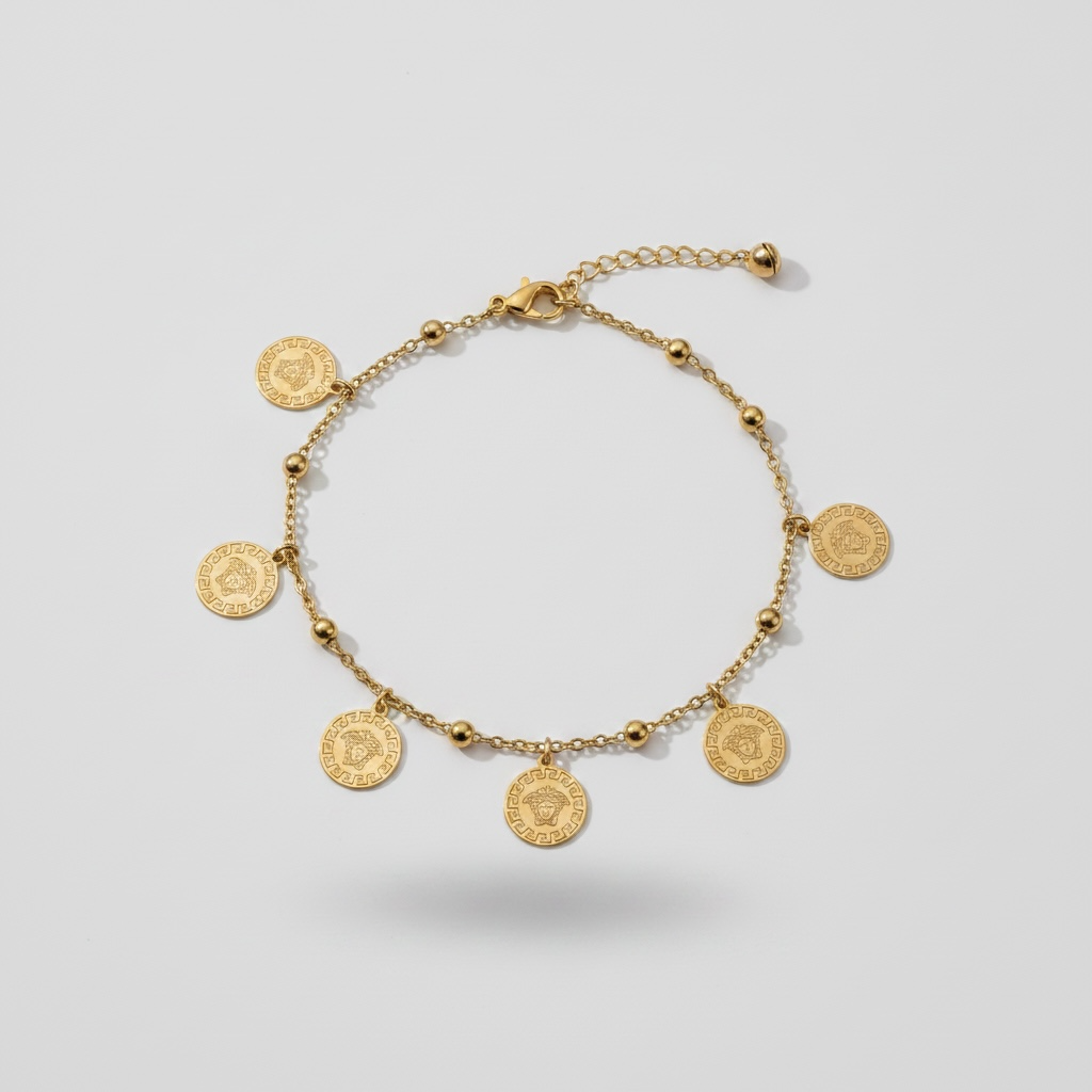 Solara Coin Anklet