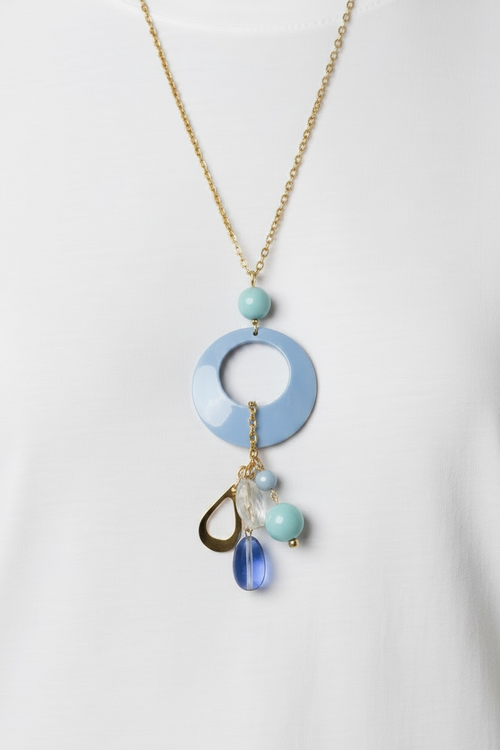 Arctic Tide Long Chain Necklace