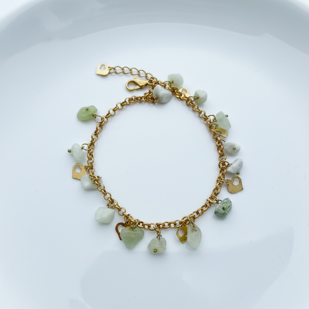 Lunara Stone Anklet