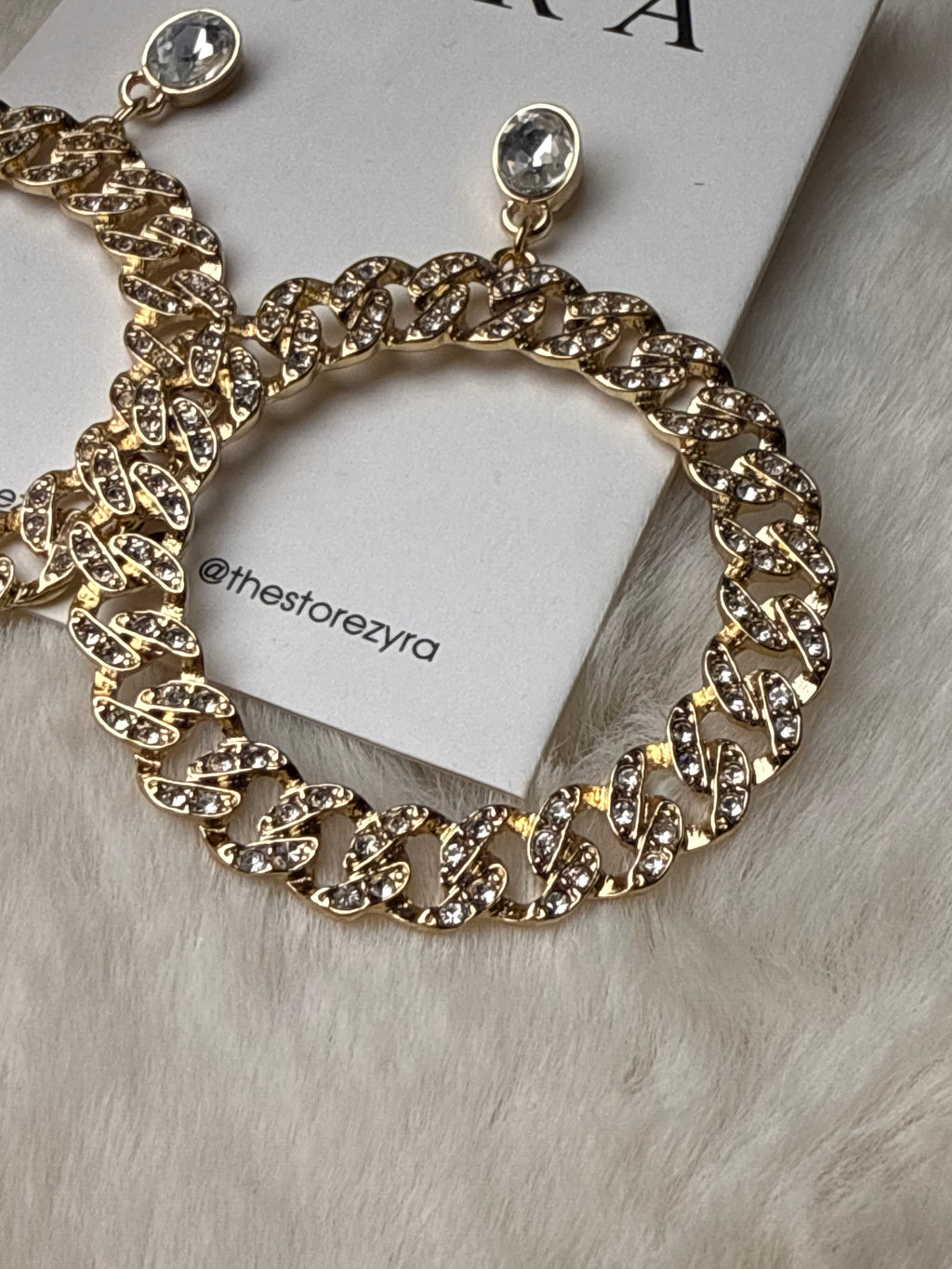 Luna Link Statement Earrings