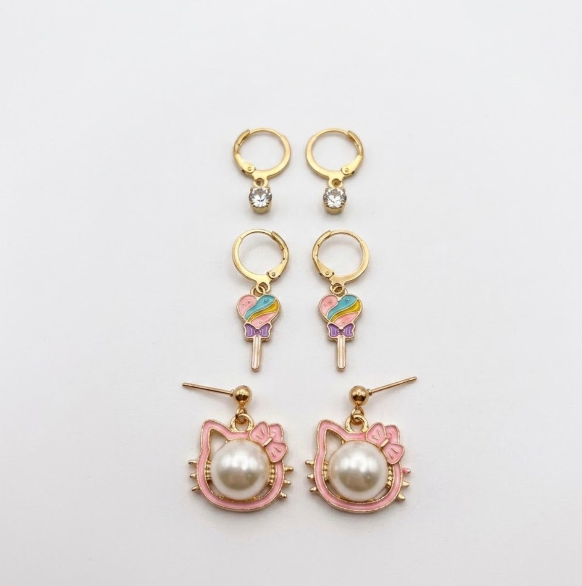 Hello kitty earrings