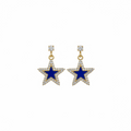 Celeste Star Drop Earrings