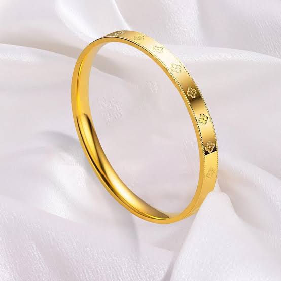 Engraved Steel Cuff