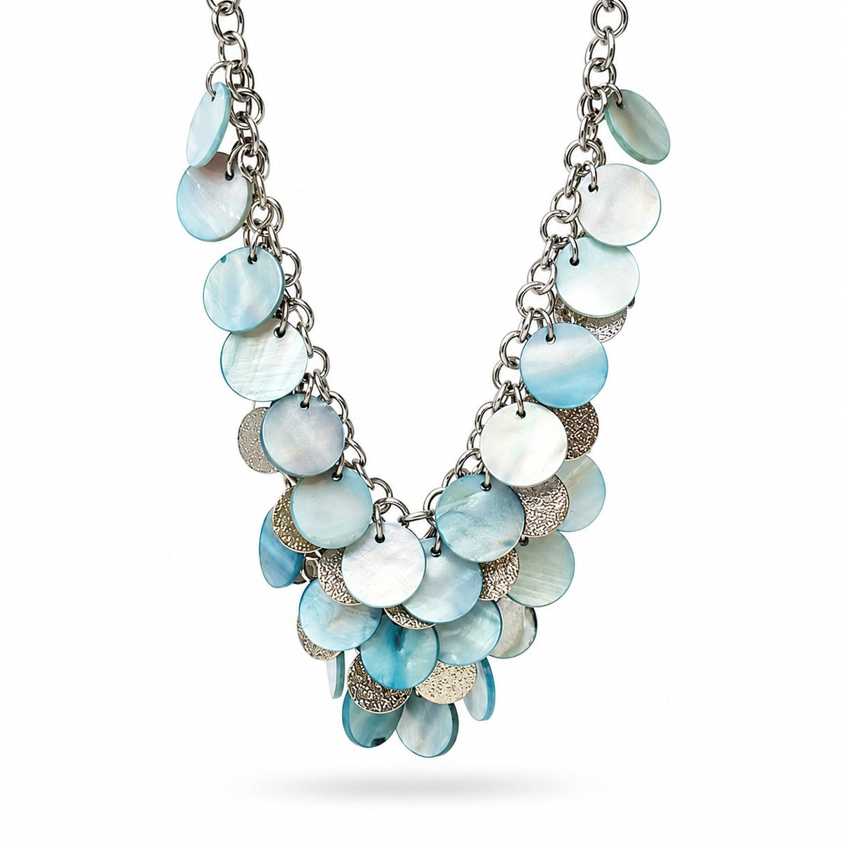 Arctic Coin Ethnic Necklace