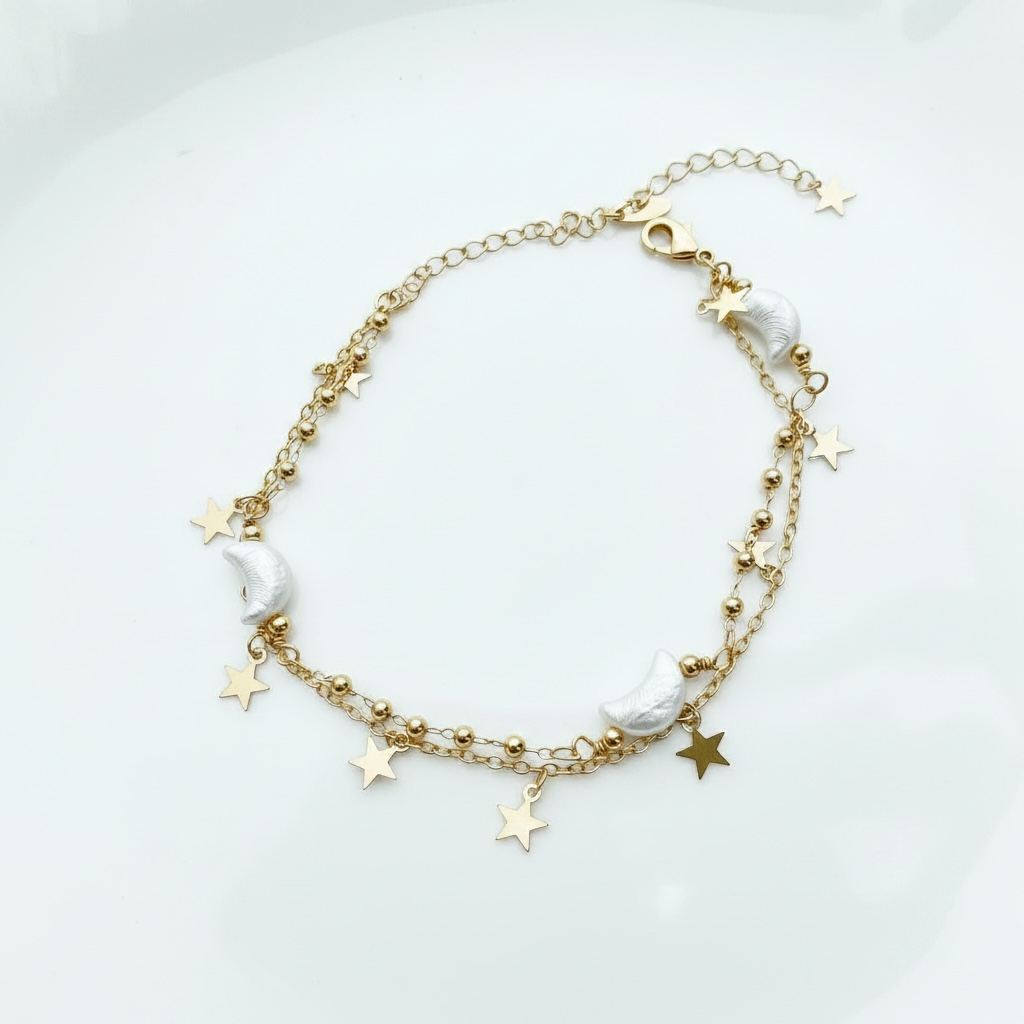 Luna Star Anklet ✨🌙