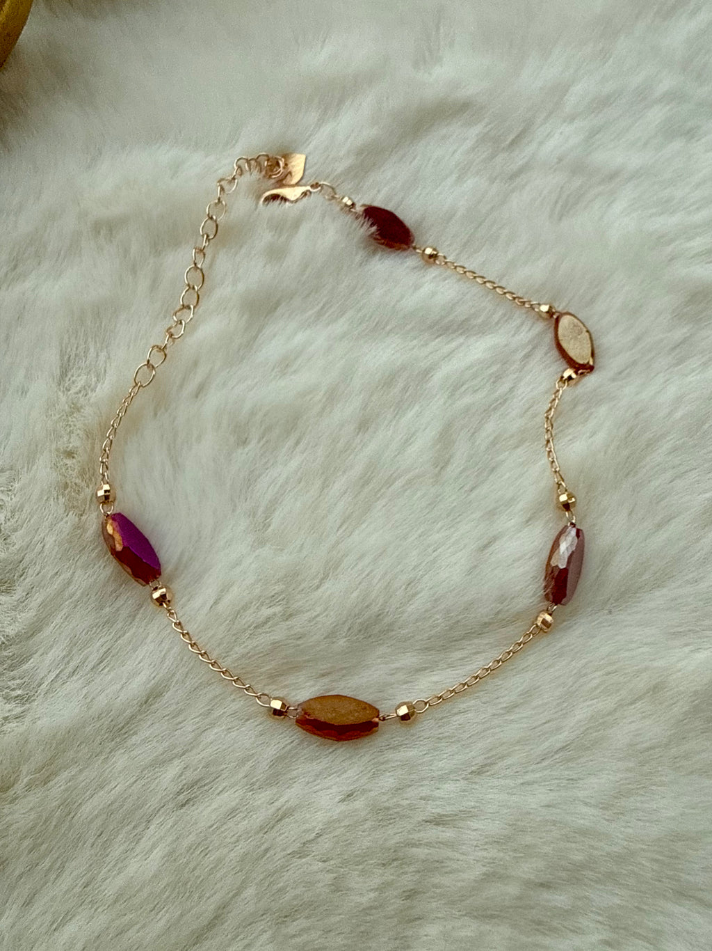 Ruby's Cousin Anklet