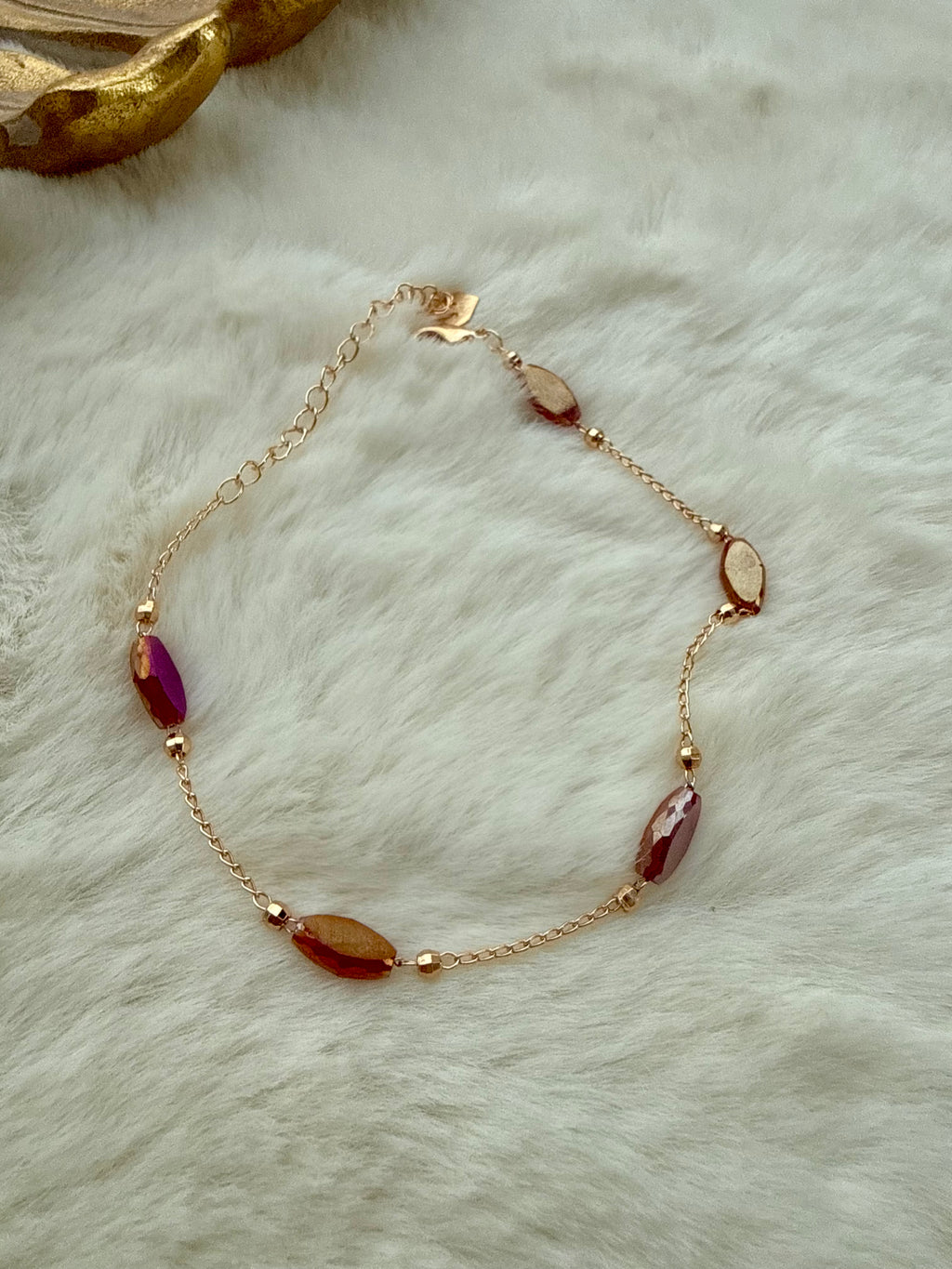 Ruby's Cousin Anklet