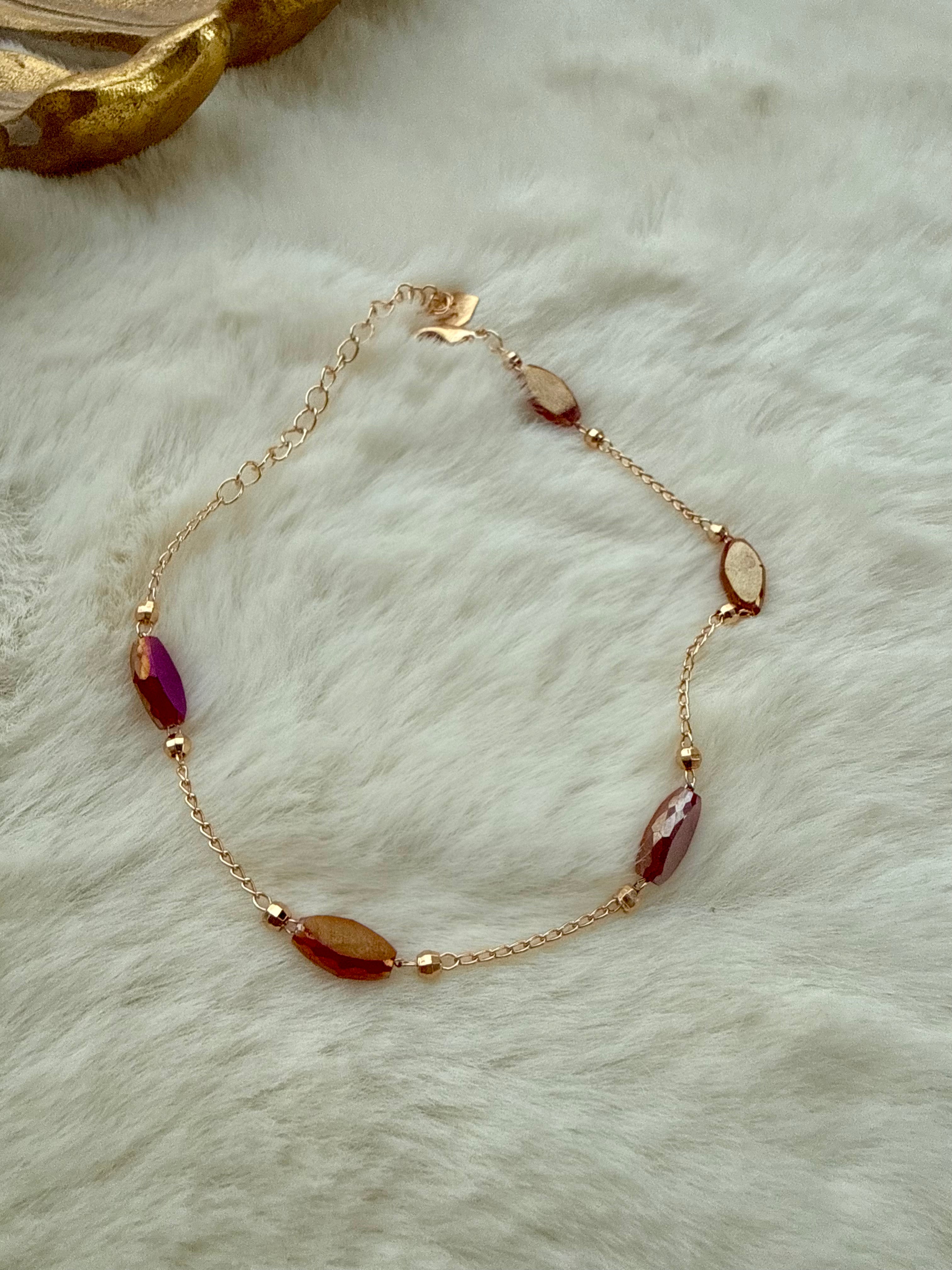 Ruby's Cousin Anklet