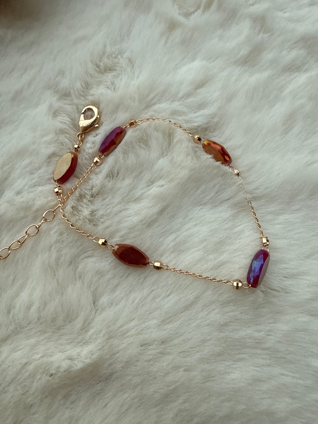 Ruby's Cousin Anklet