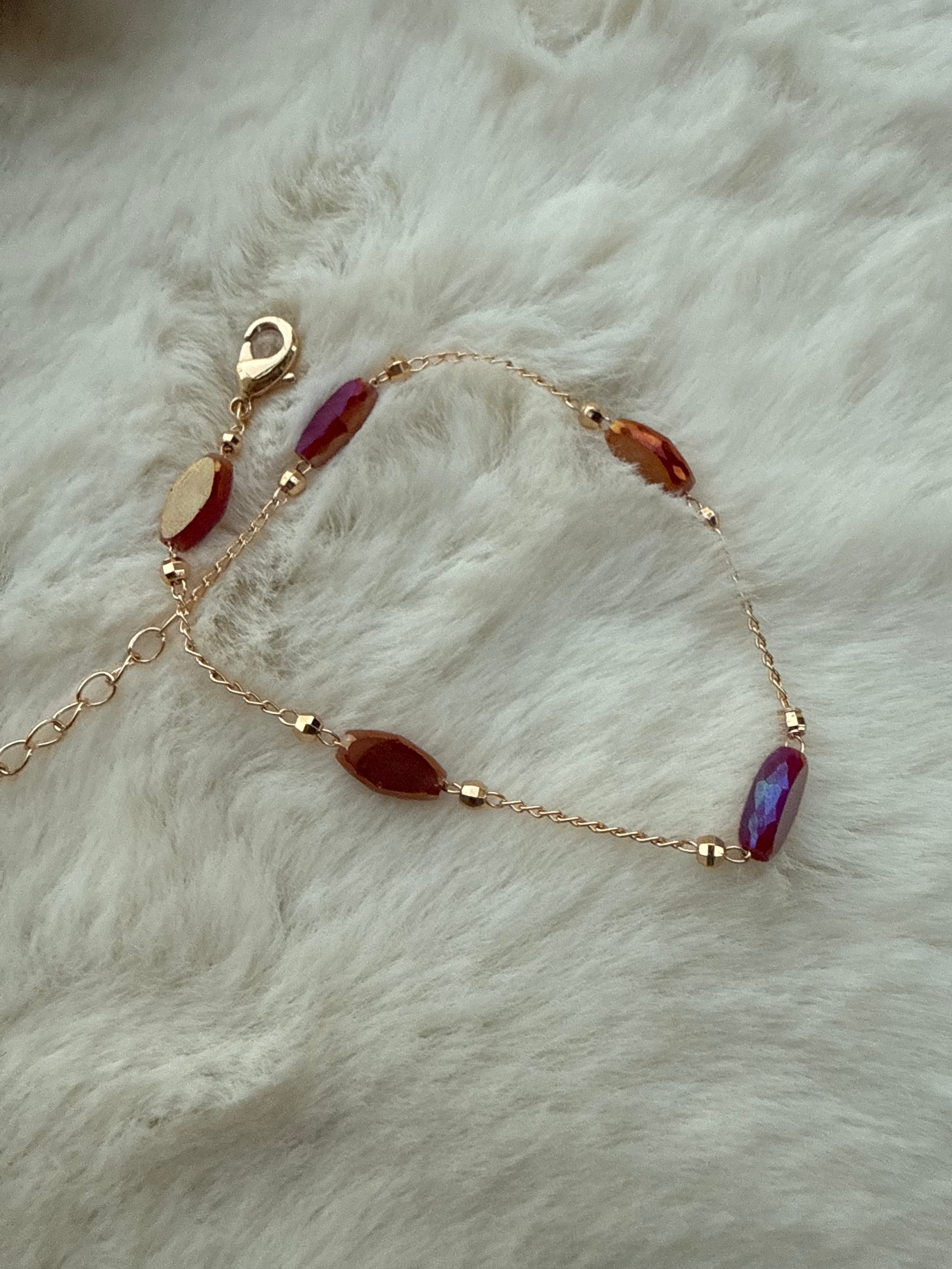 Ruby's Cousin Anklet